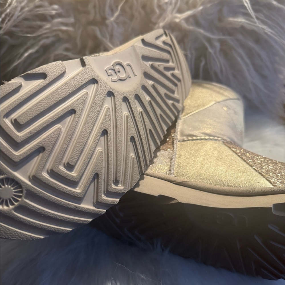 Unique Golden Patchwork UGG Boots - image 5